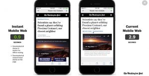 Progressive Web App du Washington Post