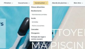 Menu les bonnes affaires piscines